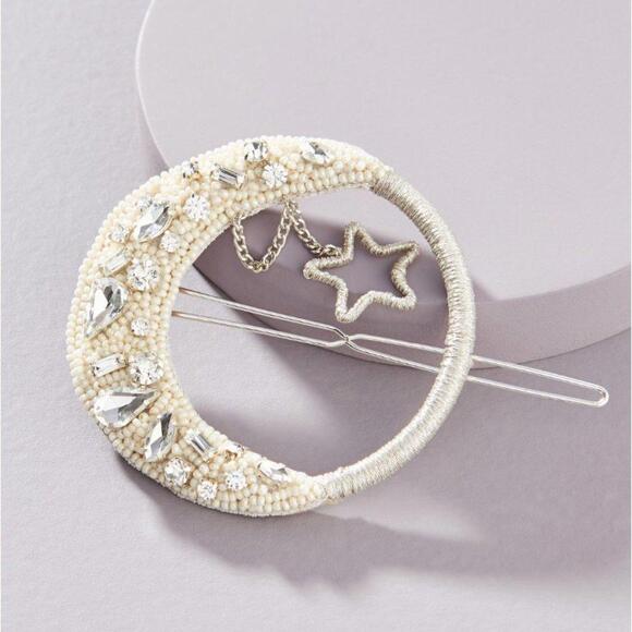 Anthropologie Deepa Aniya Embellished Hair Clip